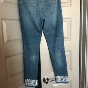 Embroidered jeans